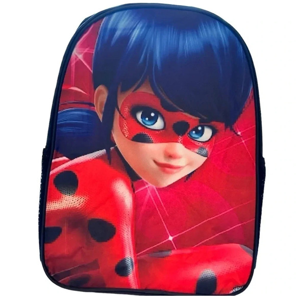 Miraculous Ladybug! Cartoon Unisex  School Bag Backpack Laptop Carrier - Picture 1 of 6